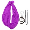 thumbnail image 1 of Hamac de Camping, Hamac Parachute Portable Léger avec Sangles d'Arbre Hamacs de Voyage pour Camping Randonnée [Violet], 1 of 5