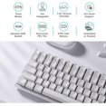 thumbnail image 2 of RK ROYAL KLUDGE RK84 Wireless Bluetooth/2.4Ghz 75% RGB Mechanical Gaming Keyboard, Three Modes Connectable Keyboard with Hot-Swappable Quiet Red Switch White, 2 of 8