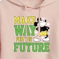 thumbnail image 3 of Disney - Make Way For The Future - Juniors Cropped Pullover Hoodie, 3 of 5