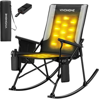 GCI Outdoor Pico Arm Chair Folding Director's Camp Seat, Indigo