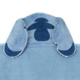 thumbnail image 5 of Lambs & Ivy Disney Stitch Luxury Blue Cotton Terry Hooded Baby Bath Towel, 5 of 7