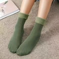 thumbnail image 3 of Estbridge 4 pairs Women‘s Fleece Lined Thermal Snow Socks  4 Pairs  Cozy Warm Winter Floor Socks, 3 of 7