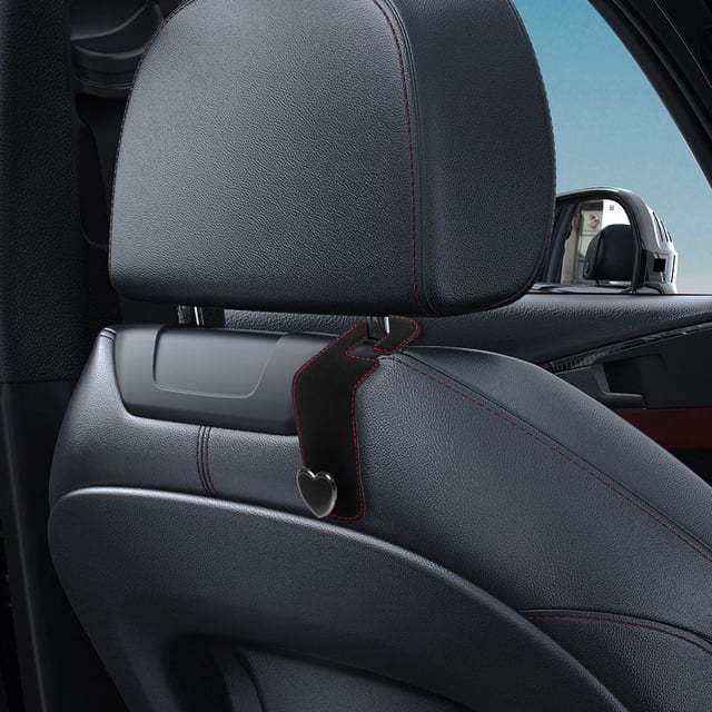 unbranded 2Ud Para Cabezal De Asiento De Auto Negros Resistente Para Organizar Bolsas Y Ropa