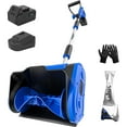 thumbnail image 1 of SOYUS Pelle à Neige Sans Fil 20V, Pelle à Neige Électrique avec Poignée avant Réglable et Sac à Poussière, Bleu, 1 of 7