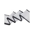 thumbnail image 4 of INSPIRE CHIC Foulards Minces pour Femmes à Rayures Bandeau Ruban Blanc m, 4 of 5
