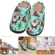 thumbnail image 4 of Casa Felpa Suave para Hombre Y Mujer Pantuflas Ligeras Papá Noel Lindas, 4 of 9