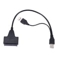 thumbnail image 2 of 2X USB 2.0 A Ide Sata S-Ata 2.5 / 3.5 Pulgadas Adaptador para HDD / SSD Ordenador Cable Convertidor de la Unidad, 2 of 5