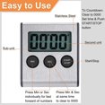 thumbnail image 4 of 【Pantalla LCD grande y alarma fuerte】:, 4 of 5
