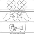 thumbnail image 2 of Cubrepezones desechables con forma de corazón y purpurina, 2 of 7