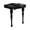 Black, variant on Kingston Brass VPB5328K Imperial 31-7/8" Oval Ceramic Wall Mounted Bathroom Console -