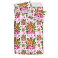 thumbnail image 1 of Juego de cama estampado Hibisco Rosa Flamingo, 1 of 5