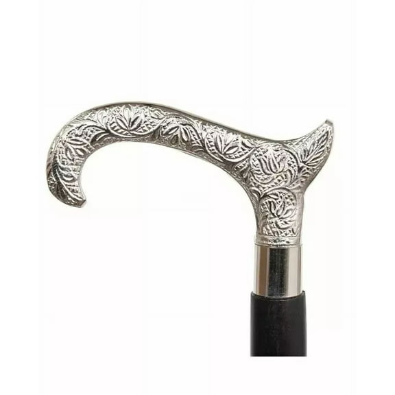 Antique Vintage Derby Handle stick Collectible wood walking stick cane Victorian Sputnik Wooden Walking Stick Canes