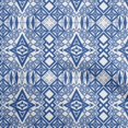 thumbnail image 1 of oneOone Rayon Medium Blue Fabric Ikat Craft Projects Decor Fabric Printed By The Yard 56 Inch Wide, 1 of 4