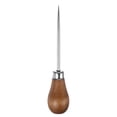 thumbnail image 1 of Uxcell Herramienta de Costura Manual Awl Punch de Gourd Único con Mango de Madera, Color Madera, 1 of 7