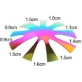 thumbnail image 3 of French Nail Mold Plate, Iridescent - V‑Shaped Triangle Nail Cutter for French Manicure, Nail Tools Easter Mother'S Day Nail, 3 of 3