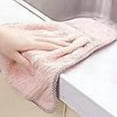 thumbnail image 3 of Giyblacko Dish Towels Microfiber Cleaning&nbsp;Cloths Nonstick Oil Coral Velvet Hanging Hand Towels Kitchen Dishclout, 3 of 3
