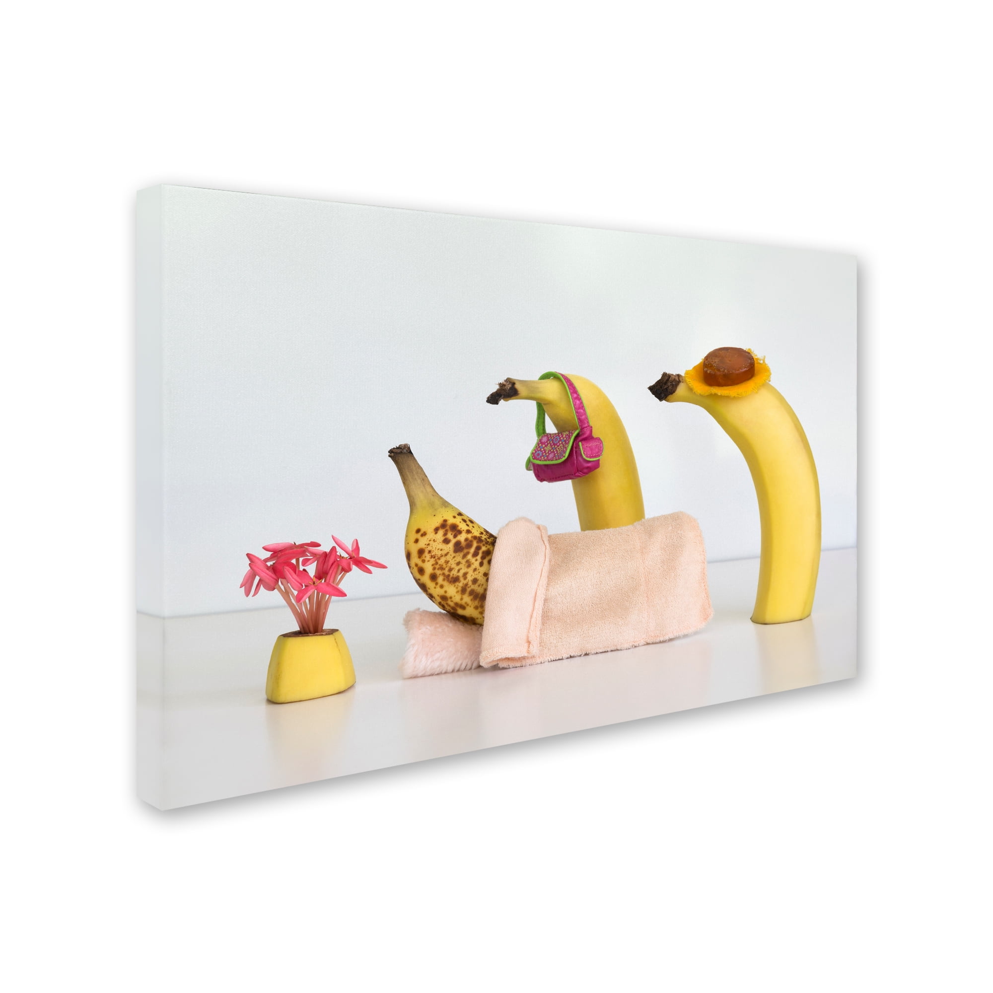 Jacqueline Hammer 'Sick Banana' Canvas Art