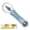 A001- Blue, variant on Fruit Melon Baller Scoop, 3-In-1 Stainless Steel Green Handle, Fruit Carving Tool For Fruit Platter