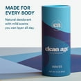 thumbnail image 4 of Clean Age Natural Deodorant for Teens, Women, Men | Aluminum Free, Baking Soda Free, Waves 2 oz., 4 of 9