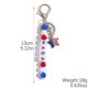 thumbnail image 3 of Acrylic Letter Beaded Keychain Pendant, 3 of 7