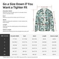 thumbnail image 6 of Fotbe Flowers In Vintage Men's Women's UPF 50+ Sun Protection Jacket Hooded Cooling Shirt with Pockets Hiking Outdoor Performance-XX-Large, 6 of 8