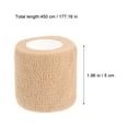 thumbnail image 2 of 6 Rolls Athletic Tape Medical Large Bandages for Wounds Sports Fitness Polyester Cohesive Gauze Football Student, 2 of 6