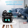 thumbnail image 3 of VEAT00L Wireless Earbuds Bluetooth Headphones, Ear Buds with Touch Screen, ANC ENC Noise Cancelling Transparency Mode, 58H Stereo Deep Bass, IPX7 Waterproof, Clear Calls, 7 EQ for iOS Android (Black), 3 of 7