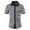 Silver, variant on Men's Sequin Dress Shirt Regular Fit Short Sleeve Button Down Glitter Shirts Party Club Shiny Collar Tops