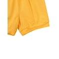 thumbnail image 5 of Yuemengxuan Girls Lovely Clothes Set, Round Collar Sleeveless Tops and Solid Color Shorts, 5 of 7