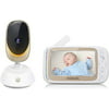 (Certified Used) Motorola Baby COMFORT85 Connect Video Baby Monitor with 5" HD Display-White/Gold
