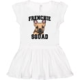 thumbnail image 3 of Inktastic Cute French Bulldog  Frenchie Squad Girls Baby Dress, 3 of 5