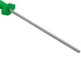 thumbnail image 3 of Dexter Russell NWSR-10 10" Rough Sharpening Steel w/ Polypropylene Handle, 3 of 4