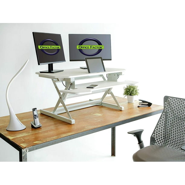 Office Factor Adjustable Standing Desk For Home Or Office Stand