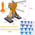 thumbnail image 2 of Paintless Car Dent Puller Kit, Dent Removal Kit Tool Car Dent Remover Auto Body Dent Repair Tool Kit Golden Lifter Dent Repair Puller for Car Body, Mo, 2 of 5