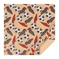 thumbnail image 1 of Hbdhejl Sports Gift Wrapping Paper Rugby Basketball Tennis Baseball Football Kraft Wrapping Paper Birthday Paper For Men Boys, 1 of 4