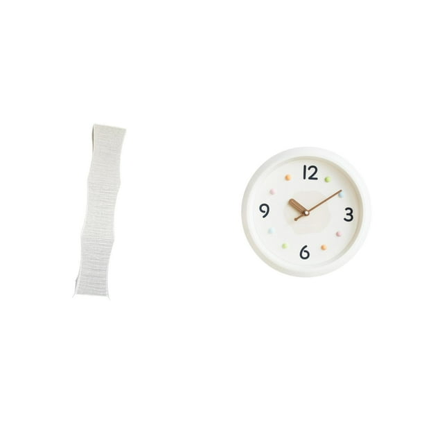 Pantalla Moderna Para Lámpara De Salón Con Reloj De Pared De Números Grandes Y Silenciosos. Cubierta Decorativa Para Lámpara De Pie, Ideal Para La Decoración Del Hogar, La Oficina O El