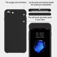 thumbnail image 2 of Silicone Case, Liquid Silicone Gel Rubber Case Full Body Shockproof Cover Drop Protection for Phone, 2 of 7