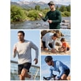 thumbnail image 6 of Bassdash Men’s UPF 50+ Performance Long Sleeve T-Shirt UV Sun Protection Fishing Hiking Sports Shirts, 6 of 6