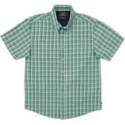 Wrangler - Big Men's Suffolk Plaid Short Sleeve Shirt