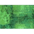 thumbnail image 1 of Ahgly Company Indoor Rectangle Oriental Green Industrial Area Rugs, 4' x 6', 1 of 4