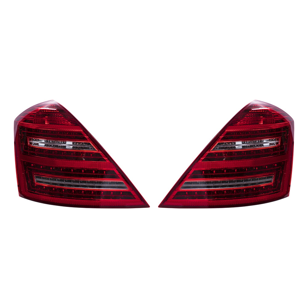 BROCK Pair of Taillights Tail Lamps Circuit Boards Replacement for Dodge Pickup Truck 55077346AA 55077343AB