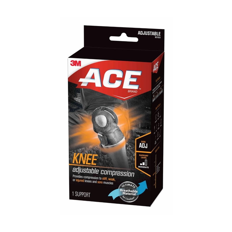 BRAND. ACE ACE Brand Adjustable Knee Support Brace, Breathable, Two Strap