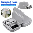 thumbnail image 2 of Portable Carrying Case Shockproof Storage Bag Waterproof PU Leather Shoulder Bag Anti-scratch for DJI Mini 3 Pro/Mini 3 RC Case Carrying Case, 2 of 6
