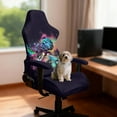 thumbnail image 3 of Xoenoiee Turtle Paint Splatter Print Gaming Chair Covers Slipcovers, Stretchable Elastic Computer Reclining Gaming Chair Seat Cover with Armrest Cover (No Chairs), 3 of 7