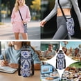 thumbnail image 5 of Pzuqiu Blue Duck Camo Bow School Backpack with Lunch Box, Pencil Case, Water Bottle Holder & Keychain,17 Inch Cute 5-Piece School Bag for Girls 8-12 Lightweight Bookbag, Back to School Gifts, 5 of 6