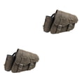 thumbnail image 4 of Alforja de moto Sidaley Ajustable Impermeable Triangular Universal Marrón gris Tipo 2 2piezas, 4 of 6