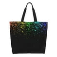 thumbnail image 1 of Fotbe Night Rainbow Sparkles Bolsa Tote Estética de Lona con Estampado para Mujer - Bolsa Reutilizable de Hombro Casual para Vacaciones, Compras, Trabajo y Gimnasio, 1 of 8