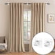 thumbnail image 3 of No Drill Curtain Rod Brackets Set, 2-Piece Adjustable Adhesive Curtain Rod Holders, 3 of 5