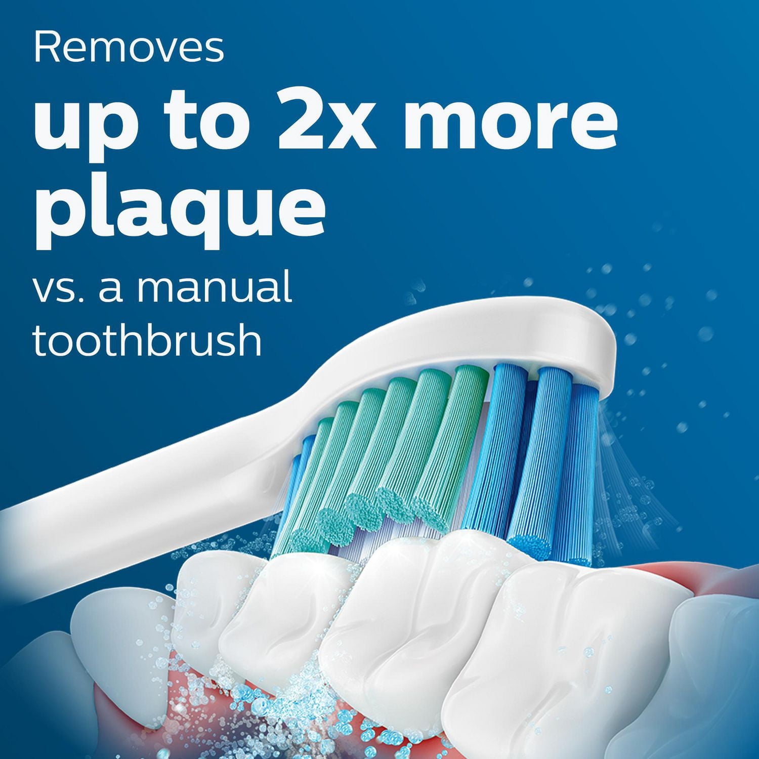 Philips Sonicare EasyClean Brosse à Dents Électrique avec Technologie Sonique, HX6511/51