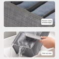 thumbnail image 3 of Peggybyg Wardrobe Clothes Organizer Jeans Compartment Storage Box (7 Grids Large), 3 of 7